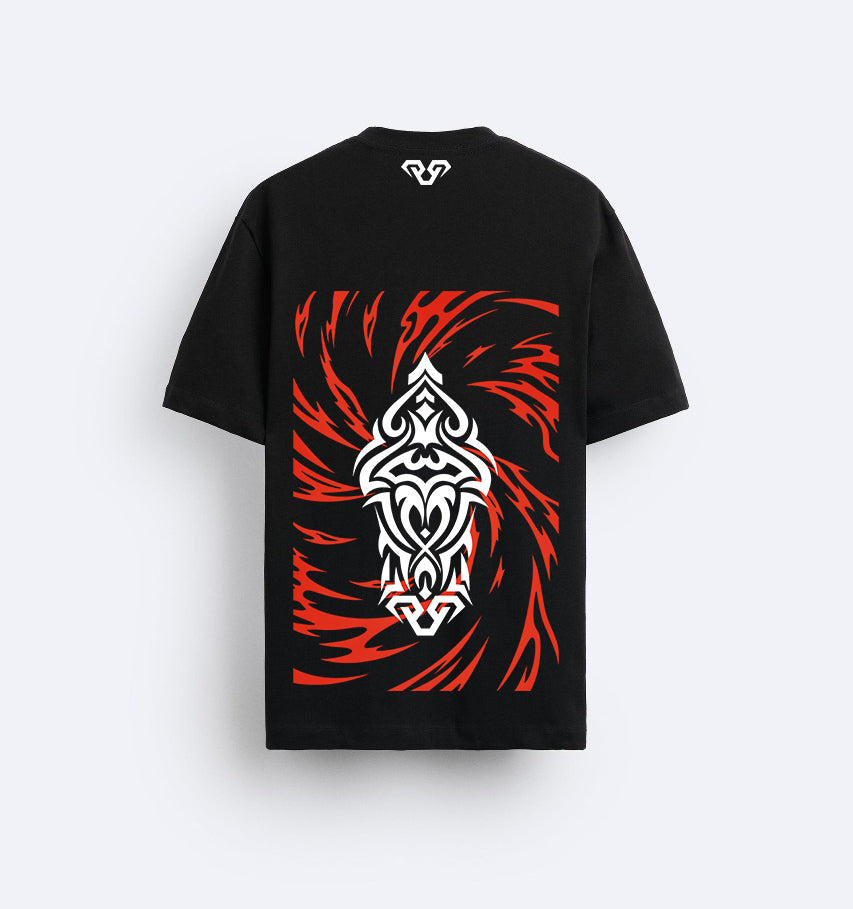 Tribal Reign Oversized Street Tshirt– Nightforge Edition