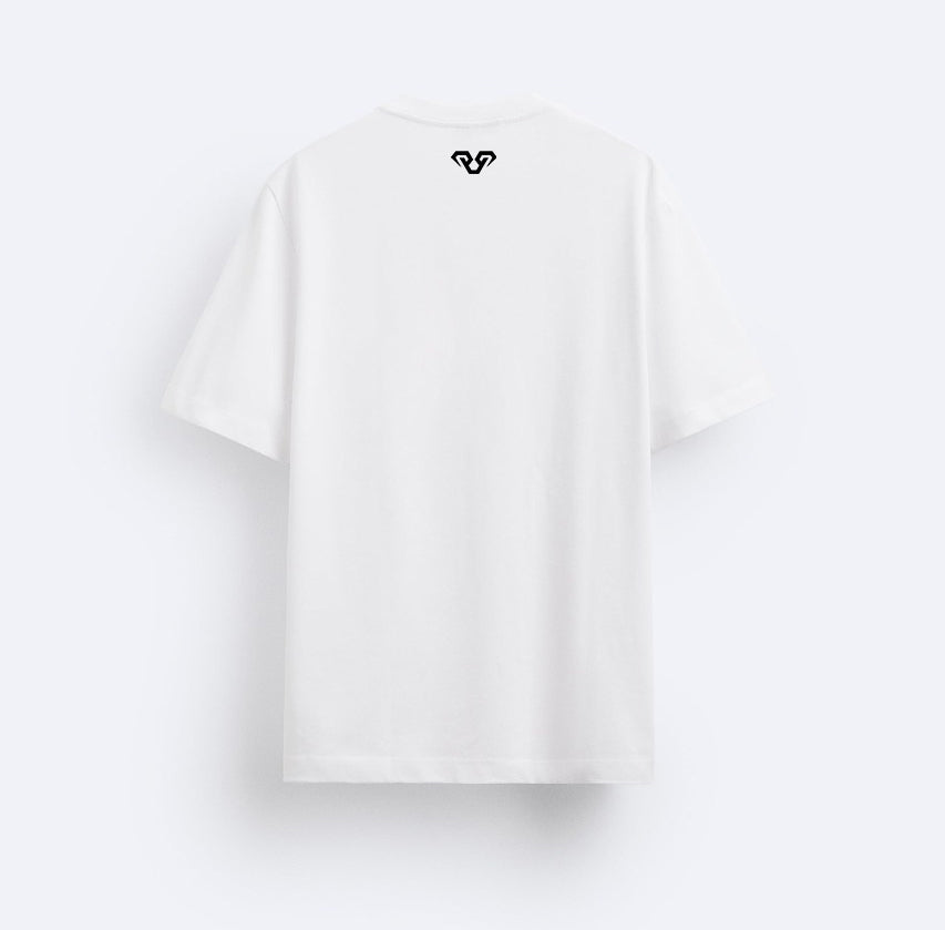 Born From Fire Oversized tshirt– White Heat Edition