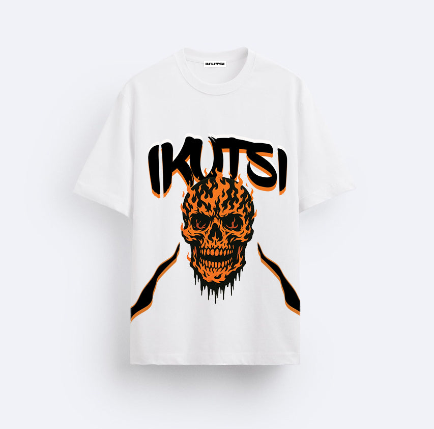Born From Fire Oversized tshirt– White Heat Edition