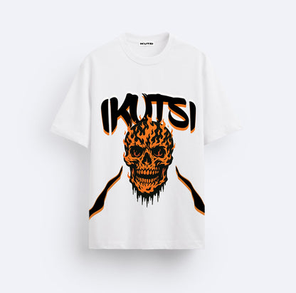 Born From Fire Oversized tshirt– White Heat Edition