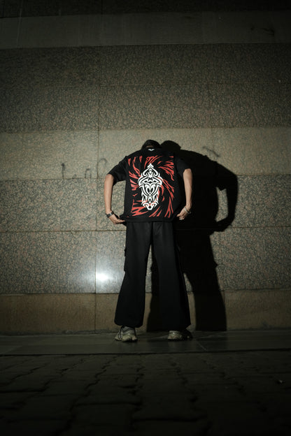 Tribal Reign Oversized Street Tshirt– Nightforge Edition